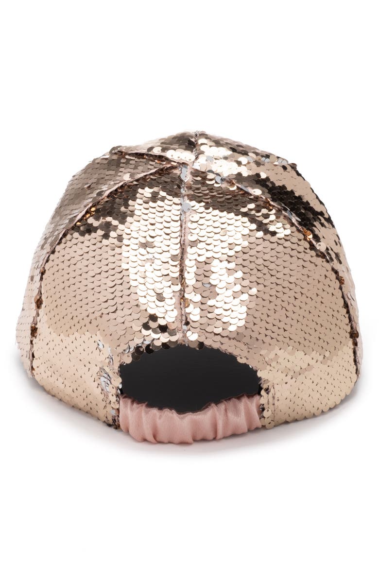 Eugenia Kim Lo Sequin Baseball Cap, Alternate, color, 