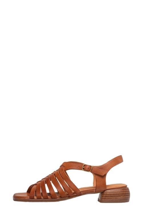 Antelope Leni Woven Slingback Sandal In Tan