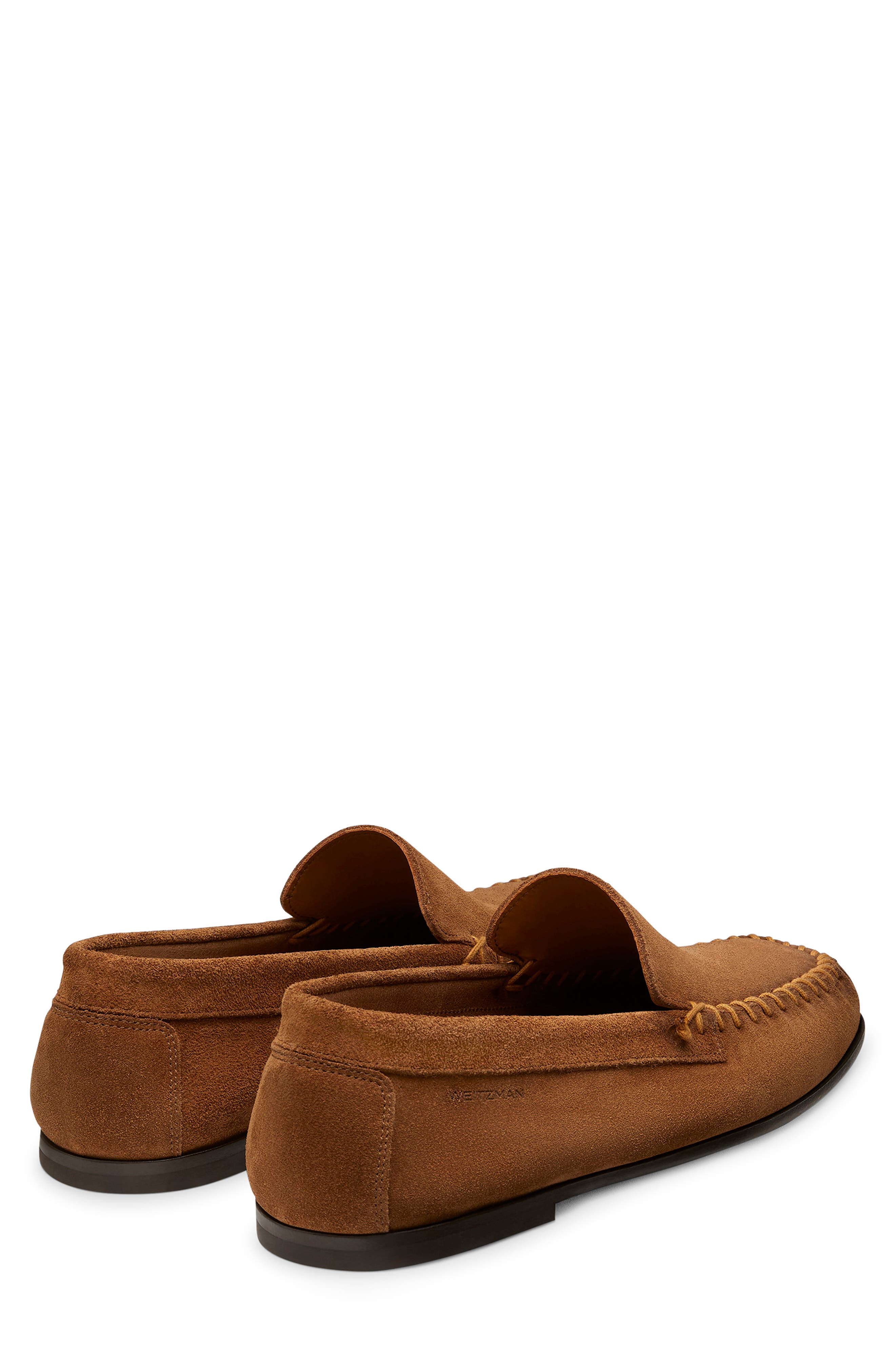 Stuart Weitzman Montauk Venetian Moc Toe Loafer, Alternate, color, Tan