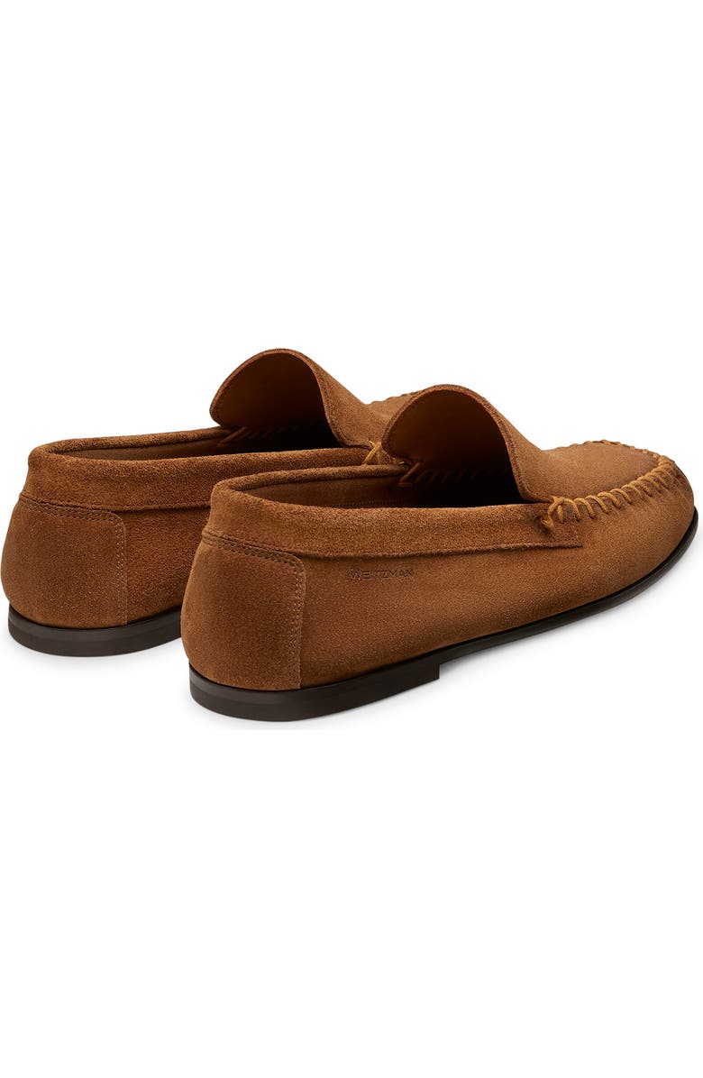 Stuart Weitzman Montauk Venetian Moc Toe Loafer, Alternate, color, Tan