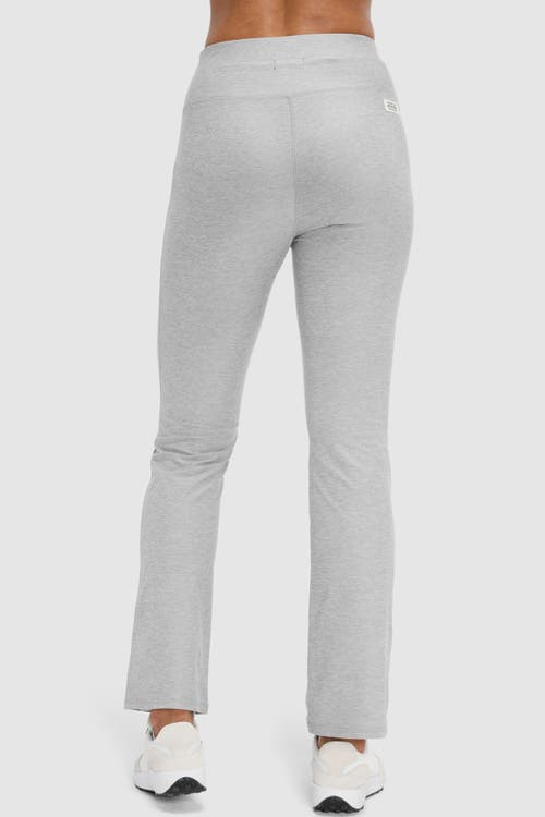 Peloton Dreamblend High Rise Flared Legging In Gray