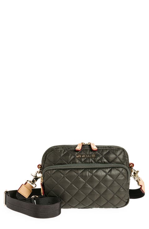 Small Metro Quilted Nylon Camera Bag