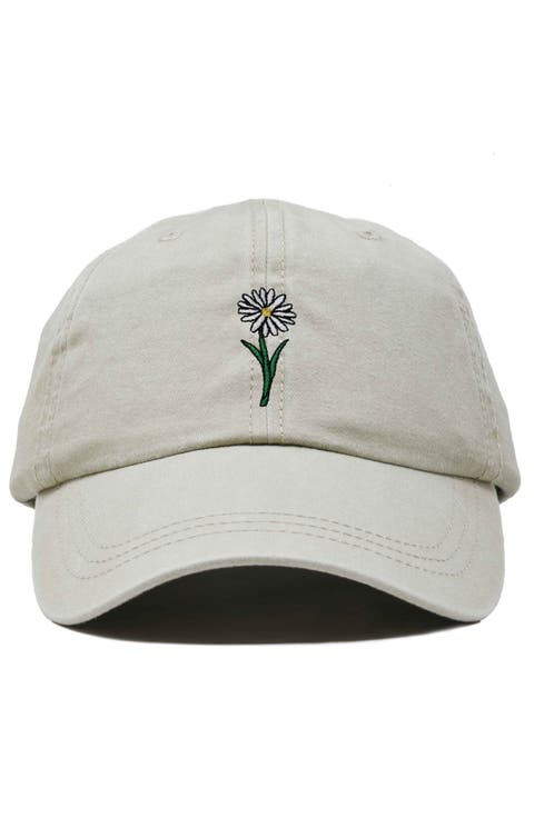 Daisy Embroidered Everyday Hat