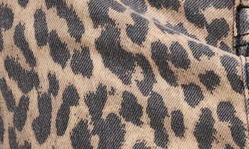 Good American Leopard Good 90s Mini Skirt Lucky Leopard001 In Multi