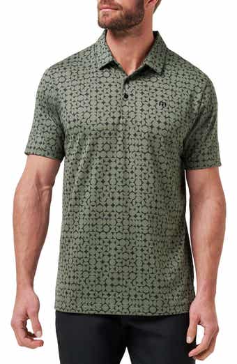 Featherweight Caves Patterned Polo