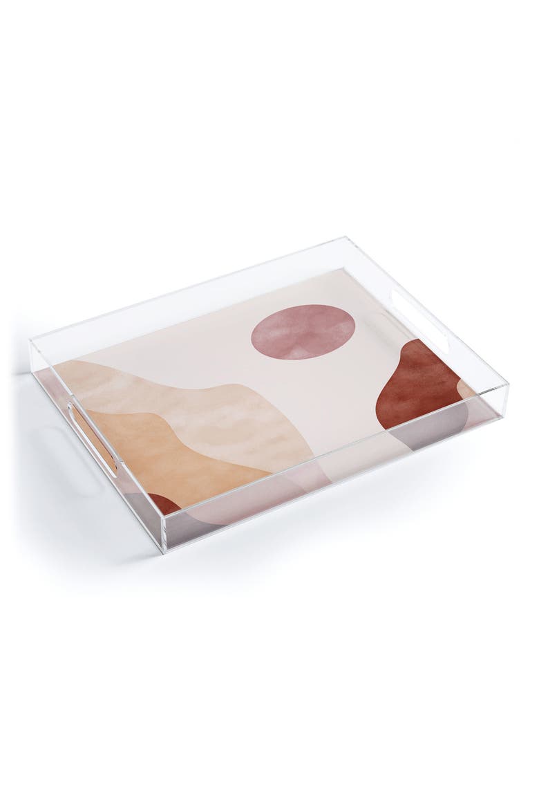Dorisciciart Boho Sunrise Tray, Main, color, BROWN