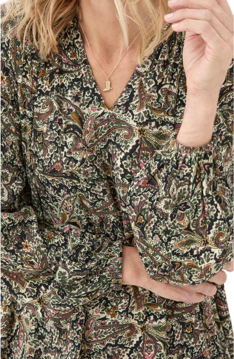 FatFace Women's Faye Wild Paisley Tunic, Alternate, color, 