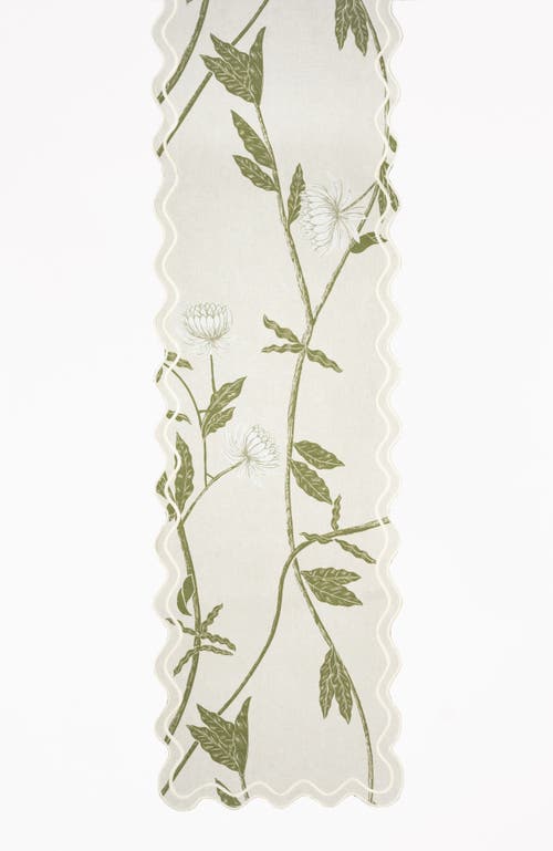 Bond & Grace Storytime Dahlias Table Linens Set In Multi