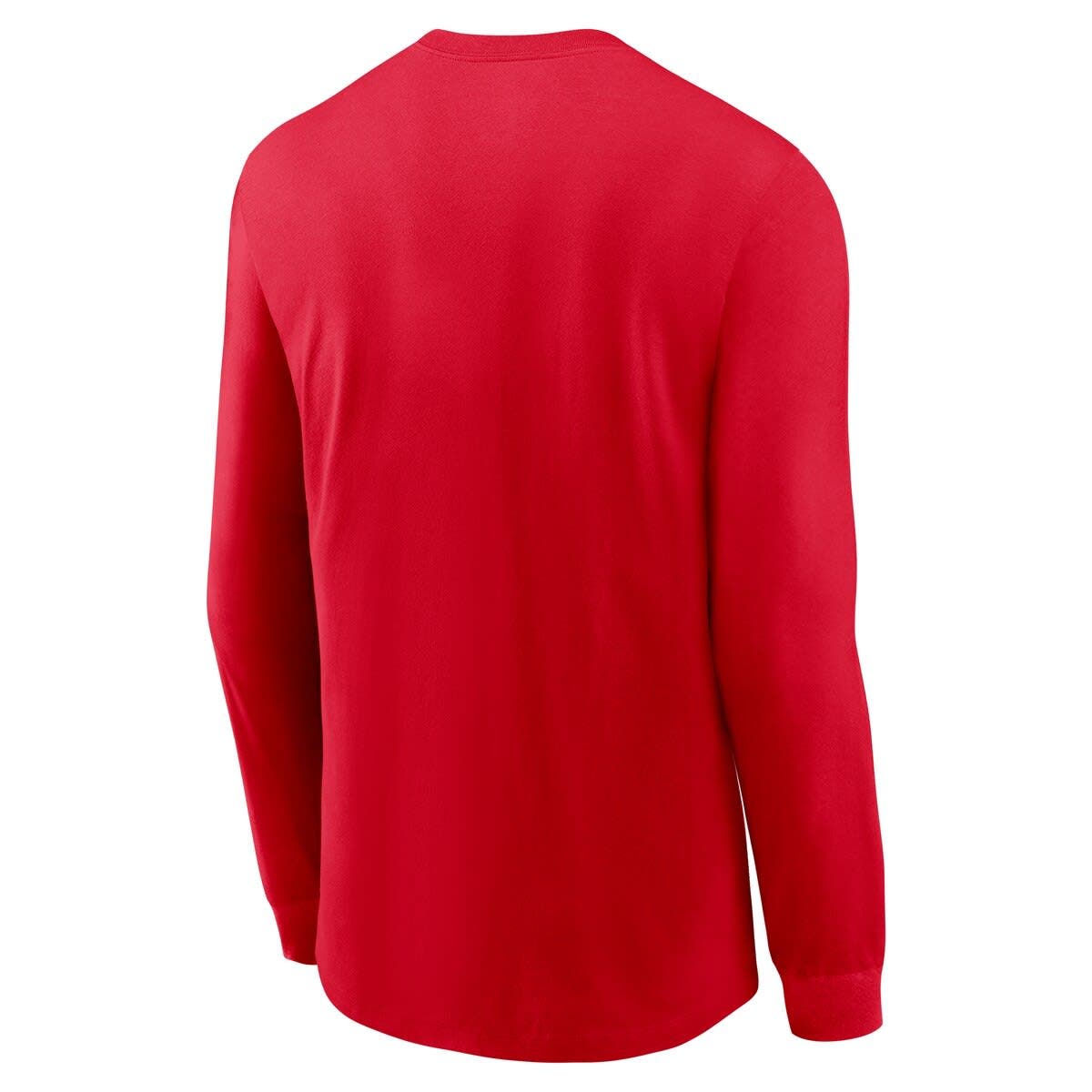 Nike Men's Nike Red Georgia Bulldogs Legacy Arched Logo Long Sleeve T ...