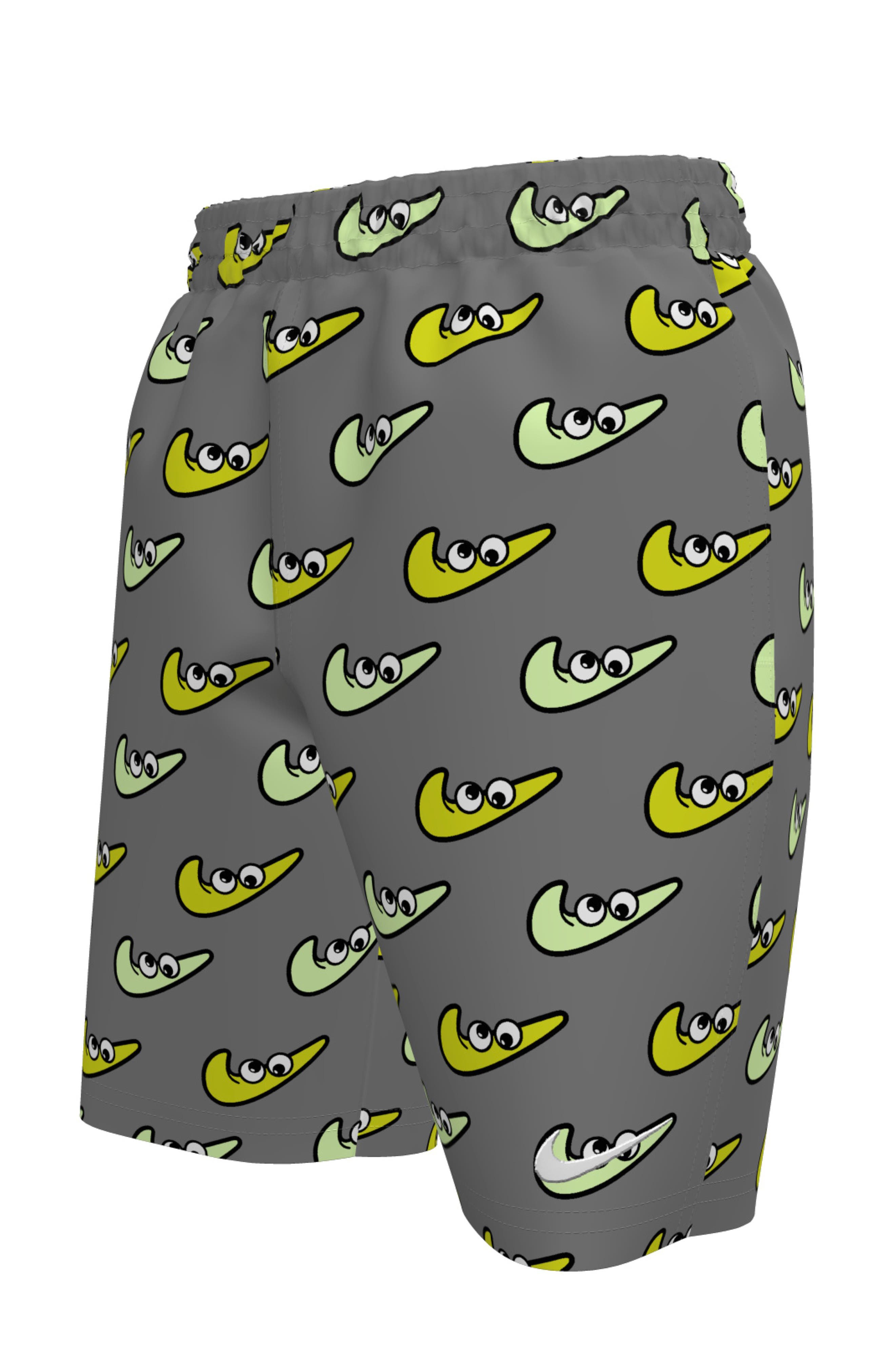Nike Kids' Print 7-Inch Volley Swim Trunks