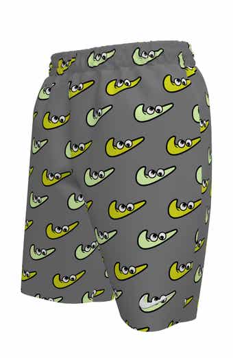 Nike Kids' Print 7-Inch Volley Swim Trunks