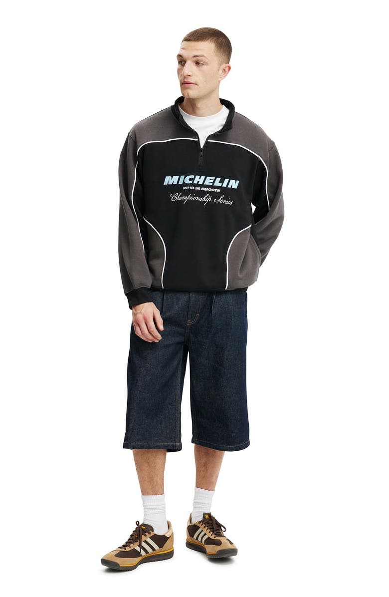 Cotton On Men's Michelin Racing Fleece, Alternate, color, 