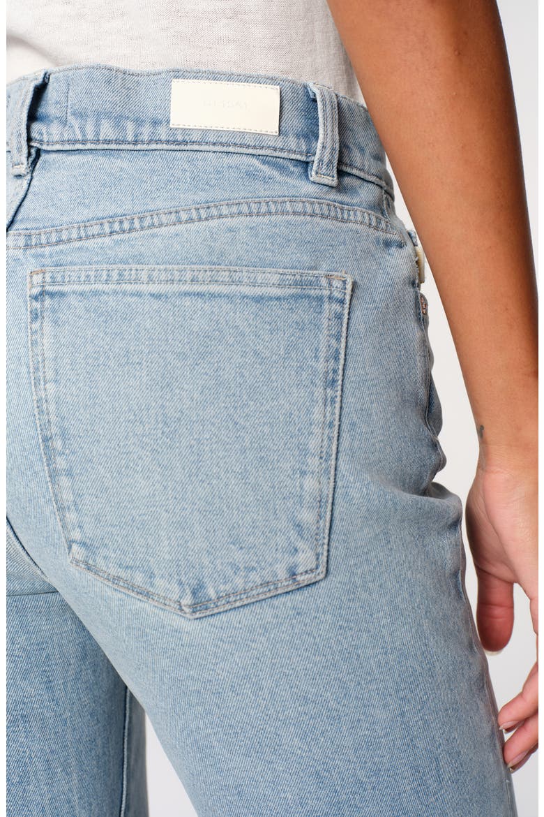 Patti High Waist Ankle Straight Leg Jeans, Alternate, color, ARUBA CUFFED VINTAGE