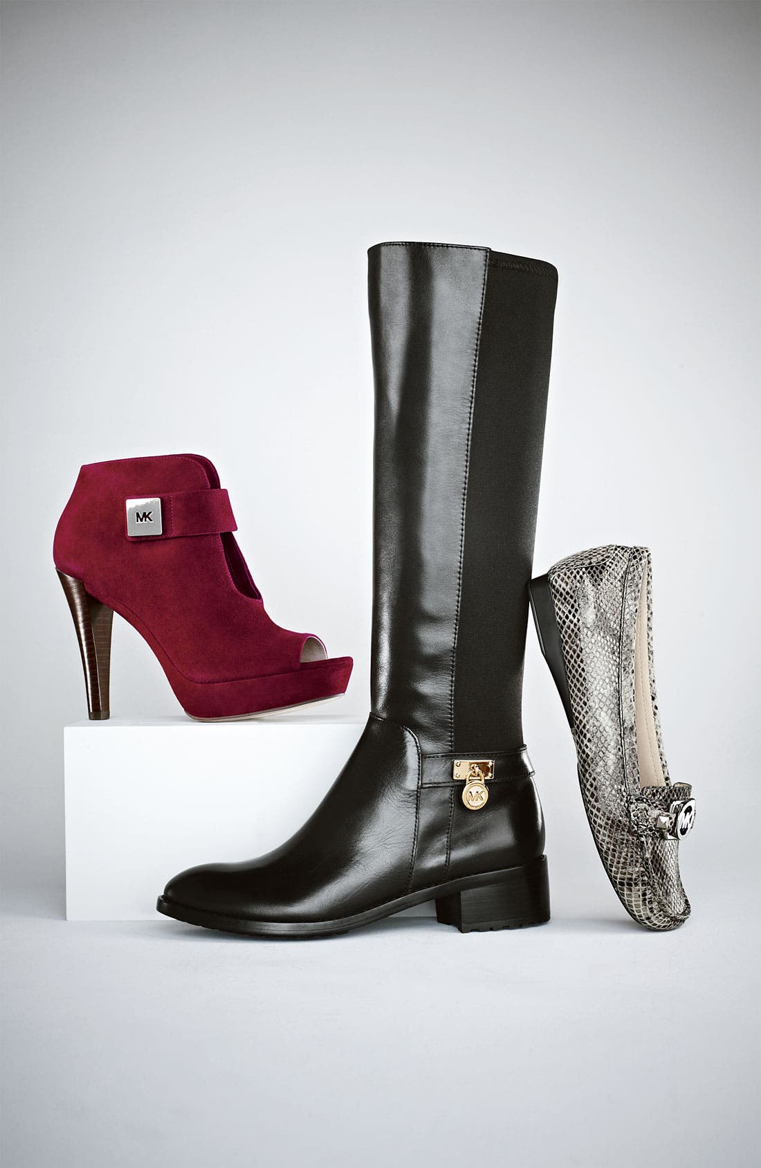 MICHAEL Michael Kors 'Charm' Flat, Alternate, color, 