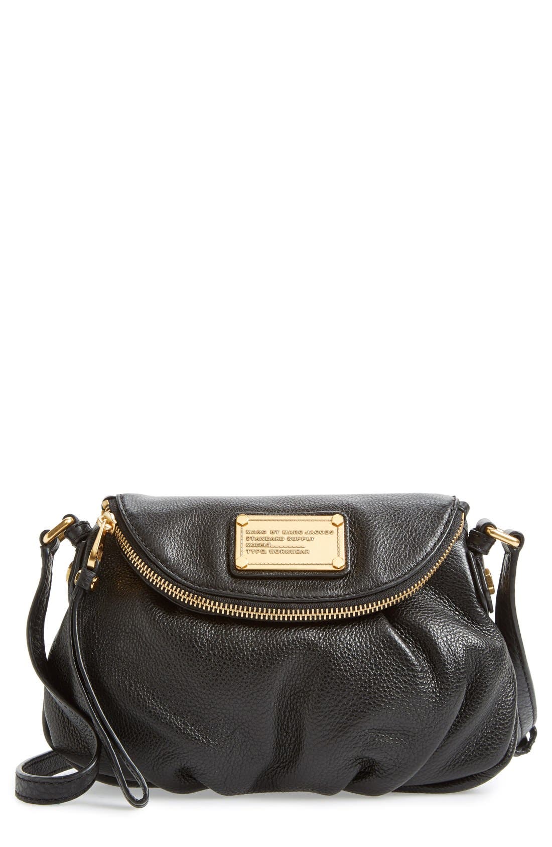 Marc Jacobs MARC BY MARC JACOBS 'Classic Q Natasha - Mini' Crossbody Flap Bag, Main, color, 