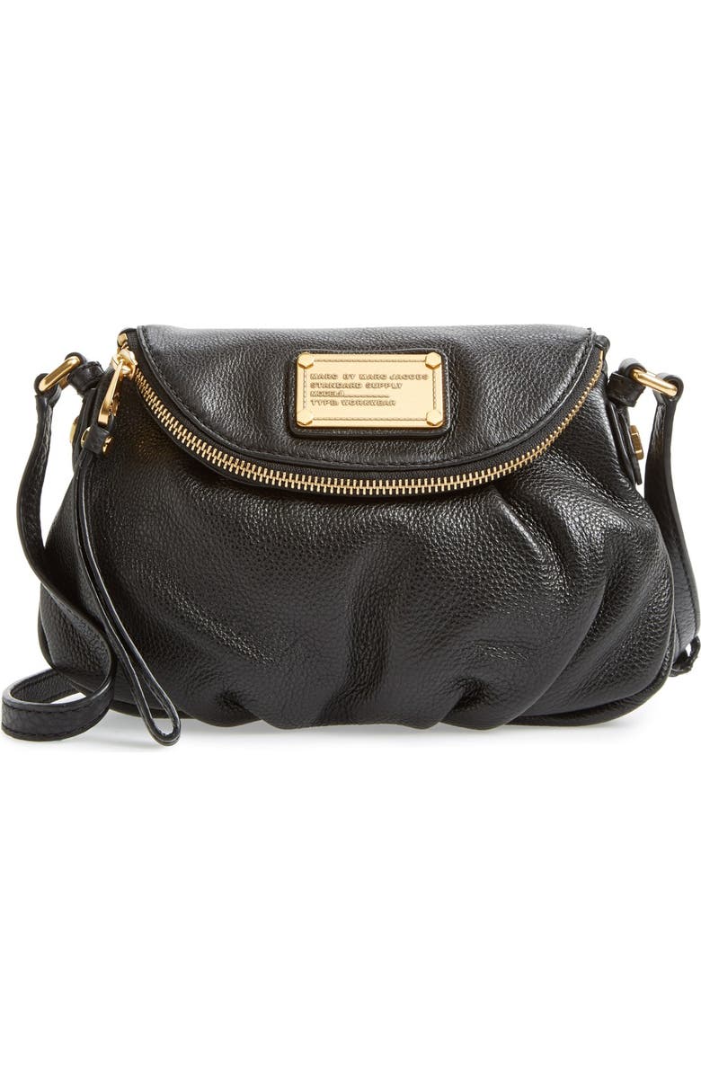 Marc Jacobs MARC BY MARC JACOBS 'Classic Q Natasha - Mini' Crossbody Flap Bag, Main, color,