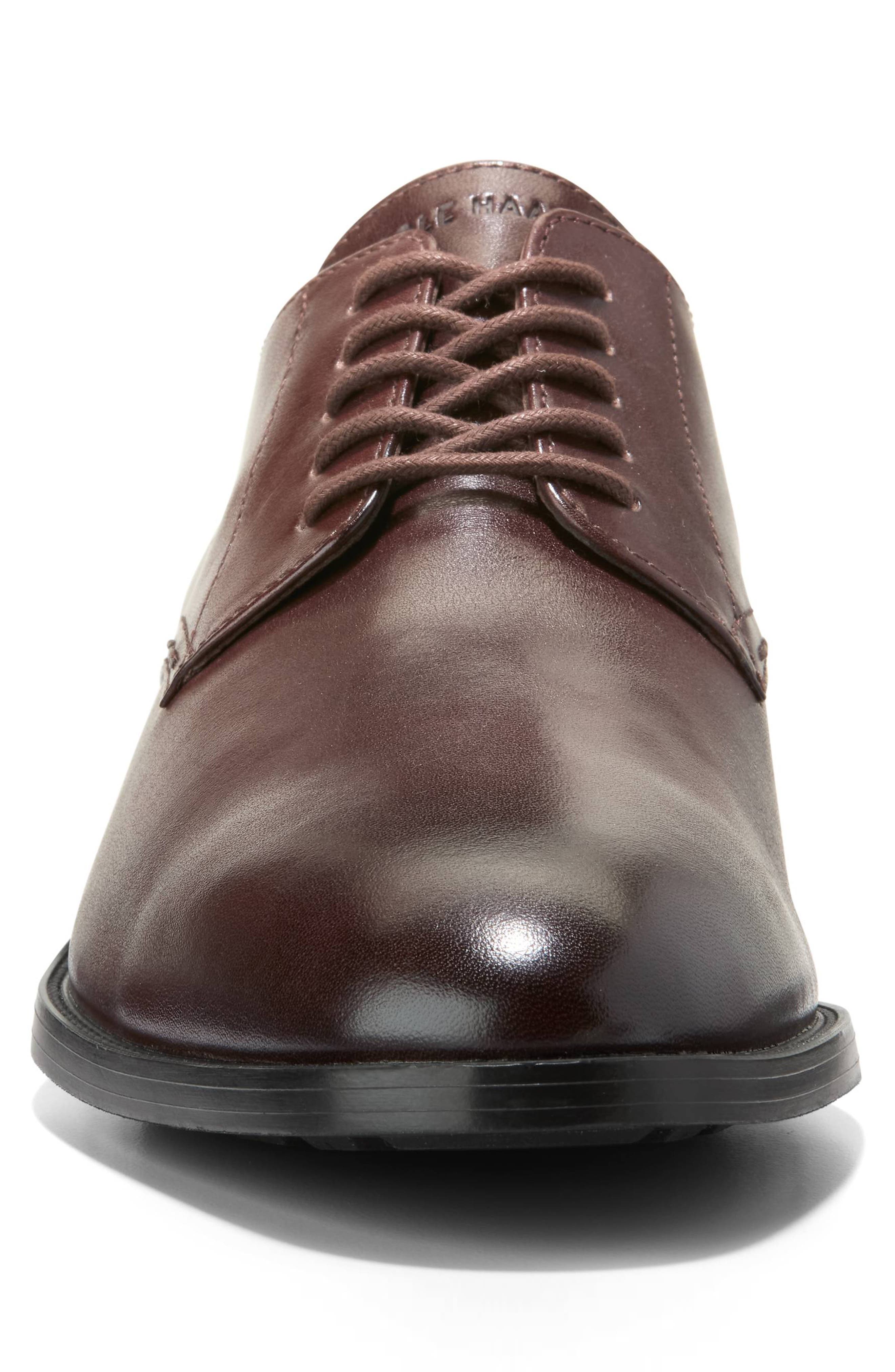 Hawthorne Plain Toe Derby, Alternate, color, CH MADEIRA / BLACK