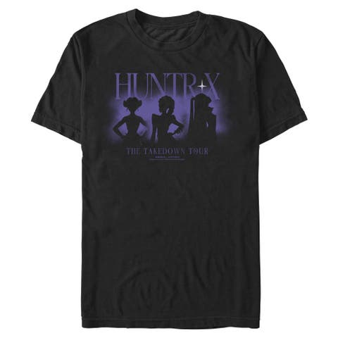 Men's KPop Demon Hunters The Takedown Tour Silhouette  Graphic T-Shirt