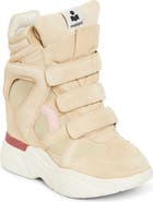 Isabel Marant Balskee Hidden Wedge High Top Sneaker