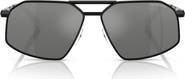 Michael Kors 60mm Irregular Sunglasses