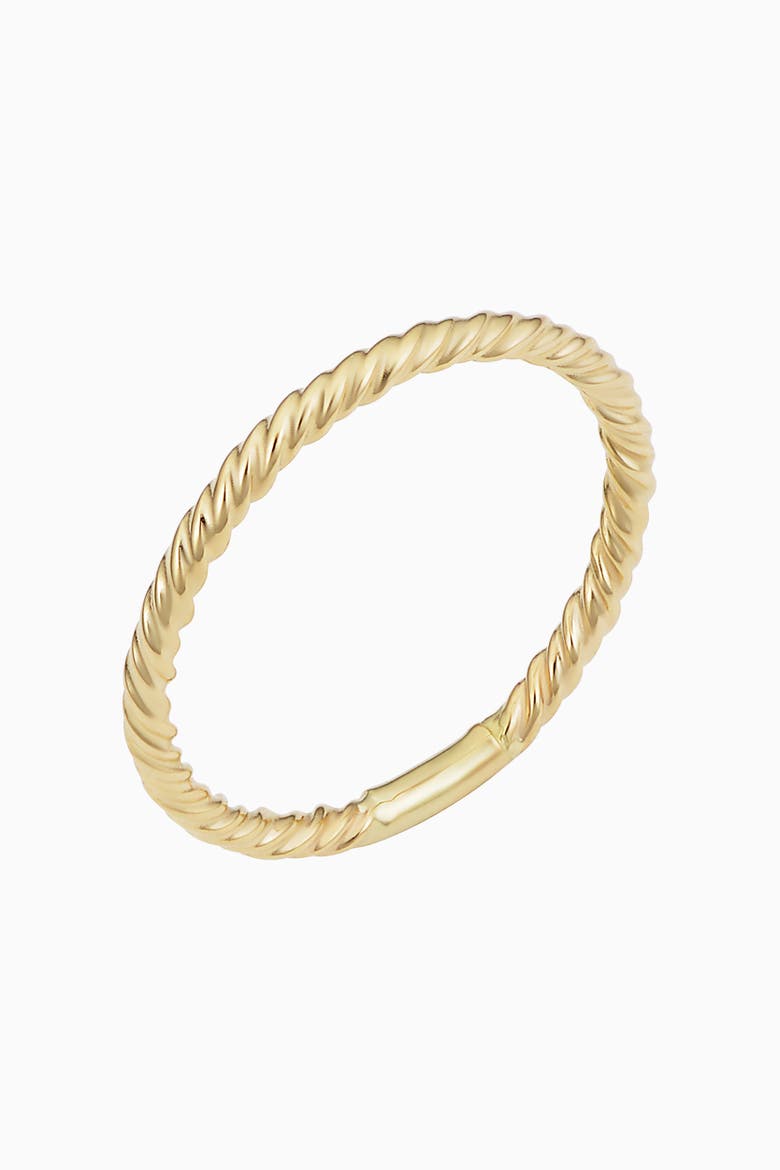 14K Yellow Gold Stackable Dawn Ring, Main, color, Yellow Gold