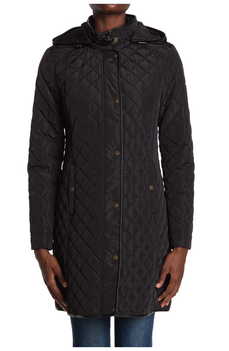 Lauren Ralph Lauren Quilted Hooded Jacket, Main, color, 
