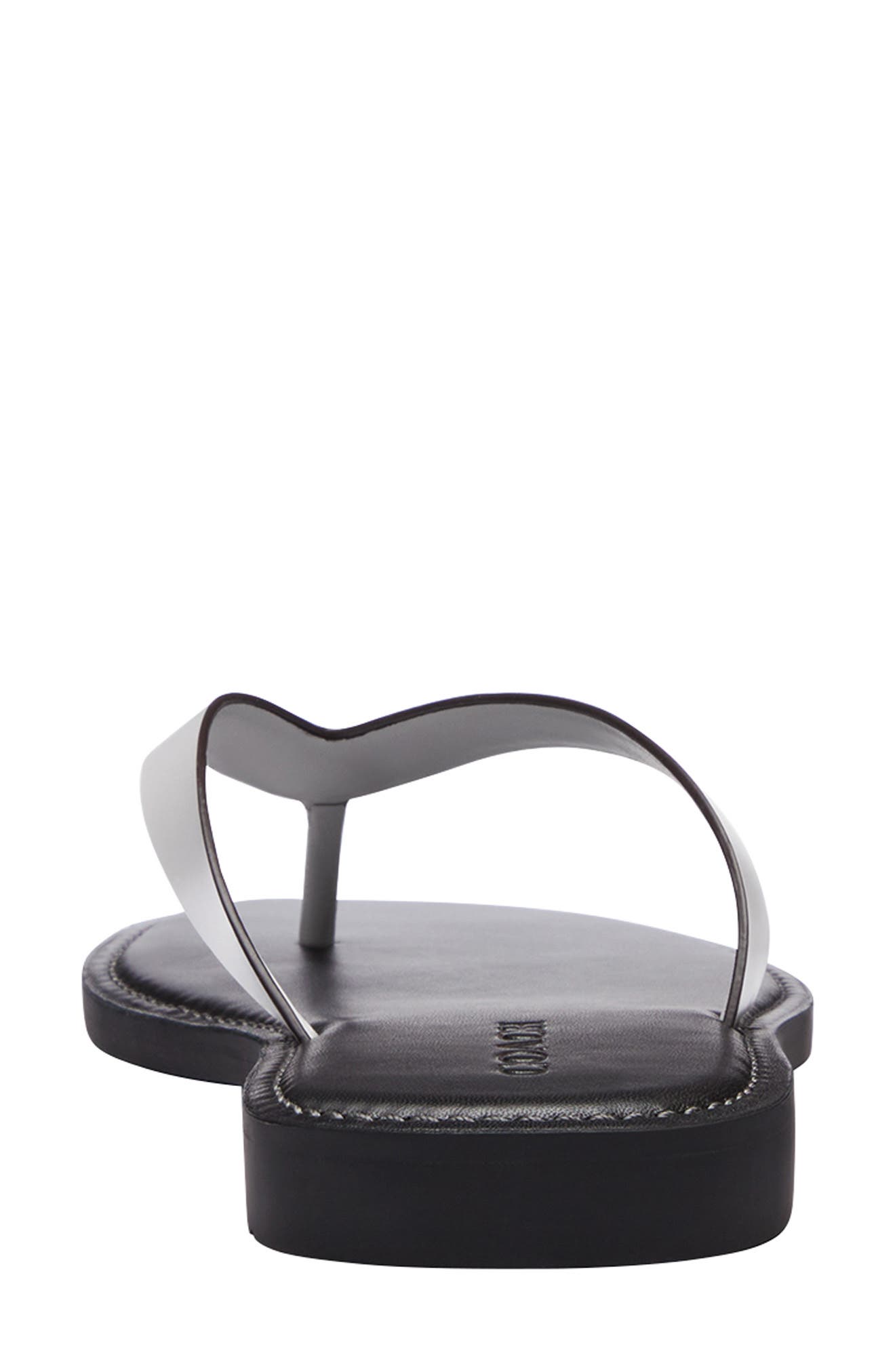 COACH Brianna Flip Flop, Alternate, color, Optic White