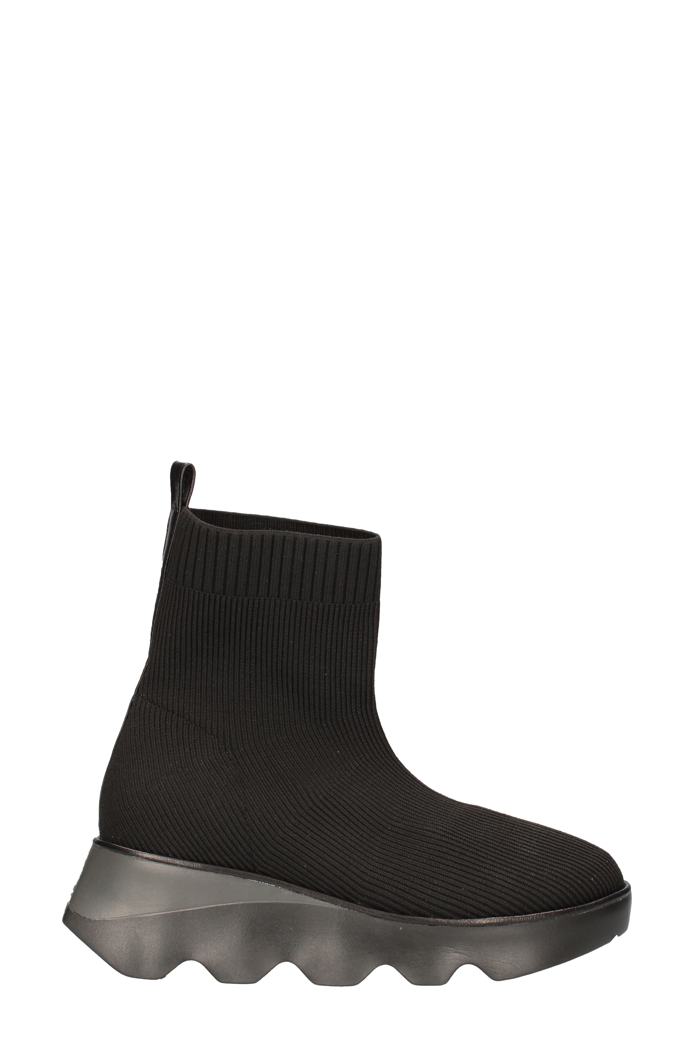 Hindly Knit Bootie, Alternate, color, BLACK
