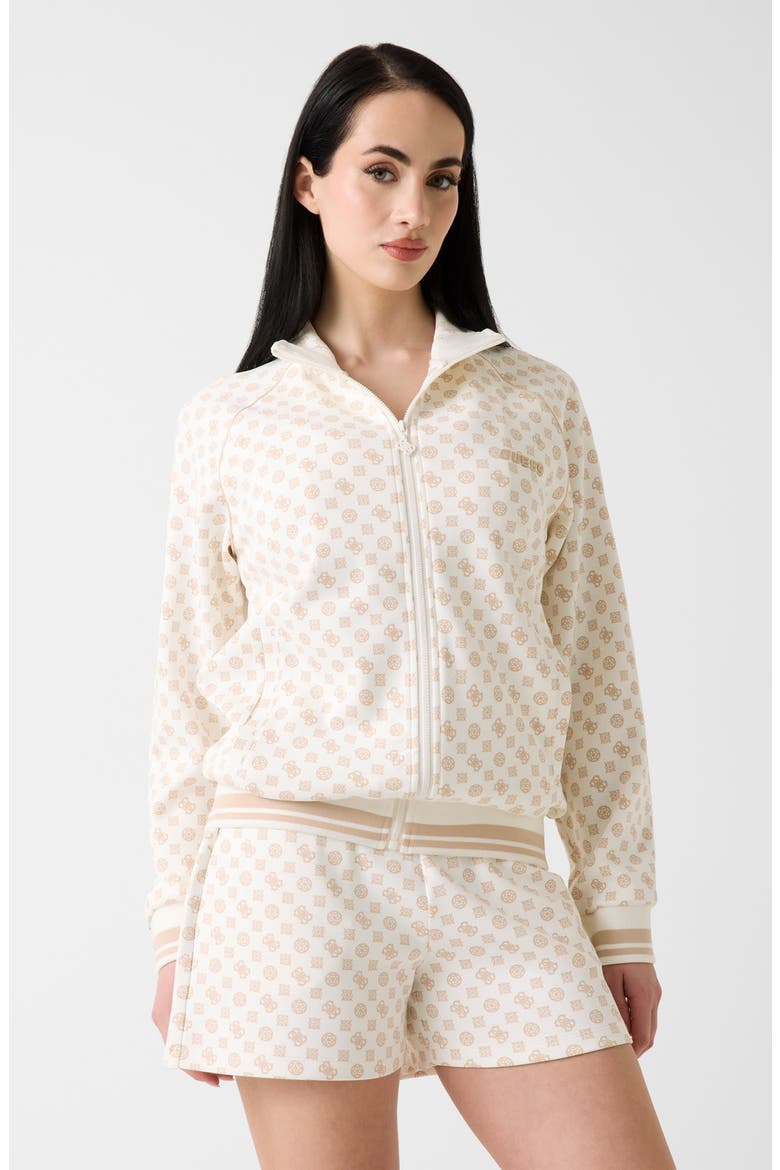 Aggie Full Zip Sweatshirt, Alternate, color, CREAM