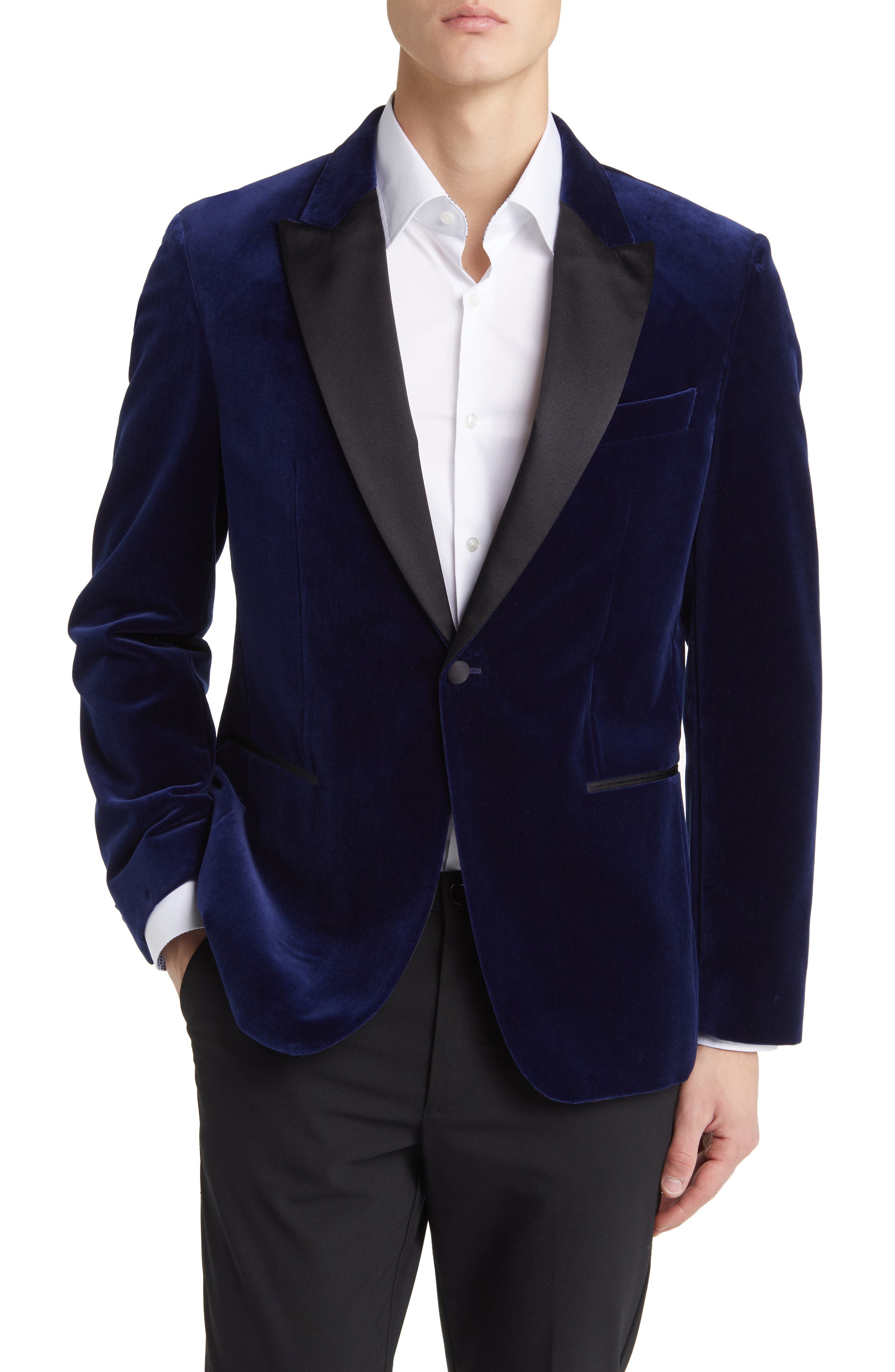 Hutson Cotton Velvet Dinner Jacket
