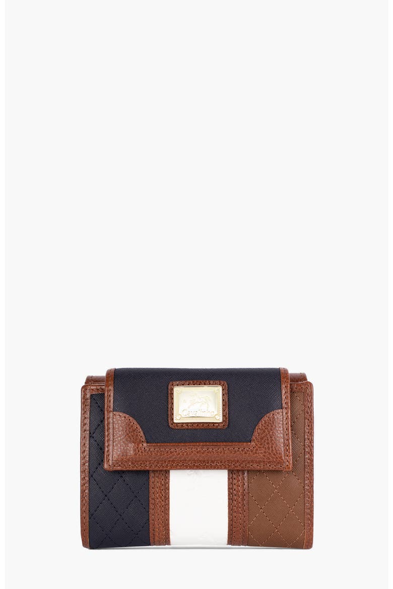 Sublime Wallet 215, Main, color, Navy / White / Brown