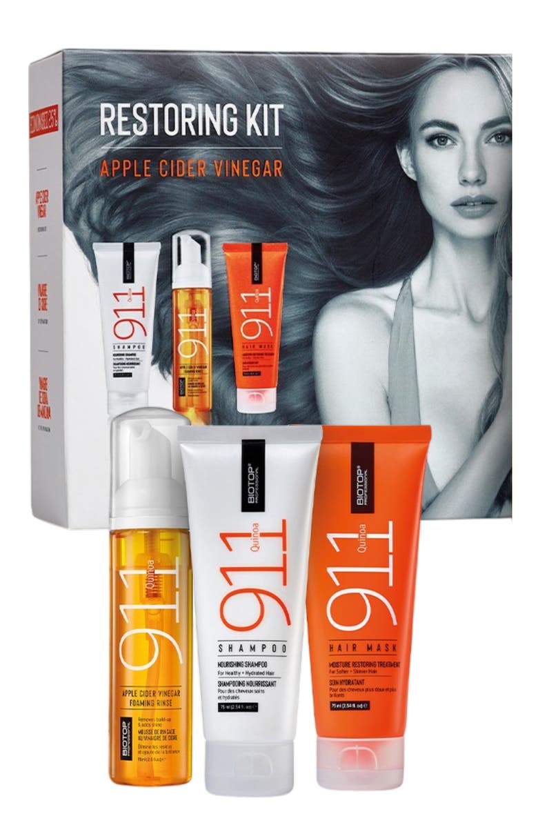 Biotop Professional 911 Quinoa Apple Cider Vinegar Restoring Kit, Main, color, Kit