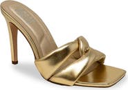 CHASE AND CHLOE Knotted Slide Sandal