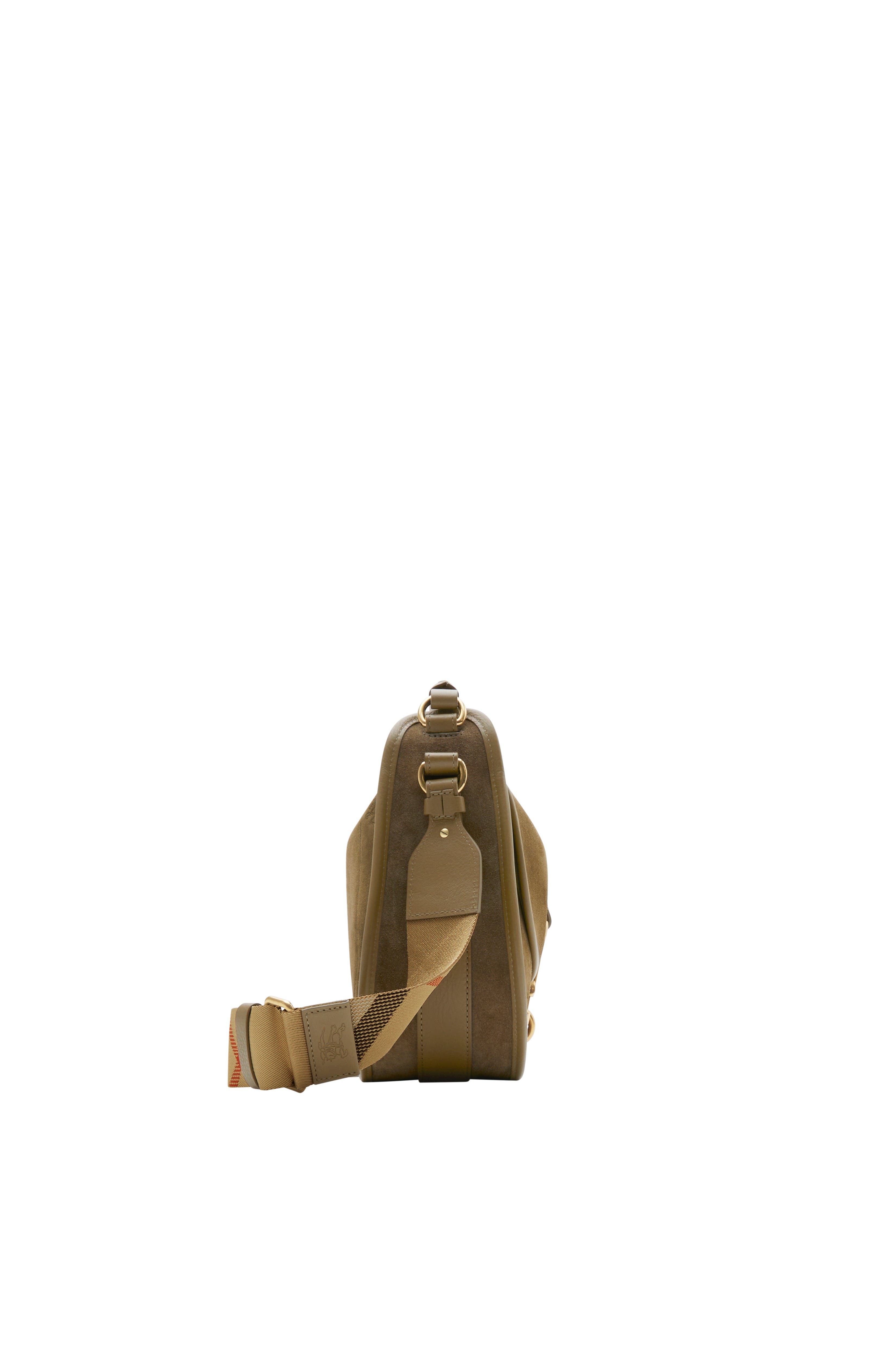 Burberry Small B Clip Messenger Bag, Alternate, color, Sweep