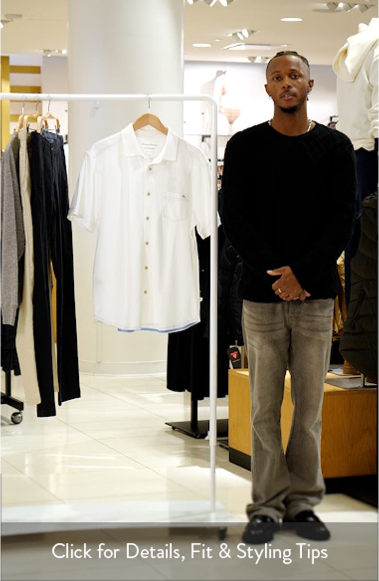 Emfielder Short Sleeve Button-Up Shirt, sales video thumbnail