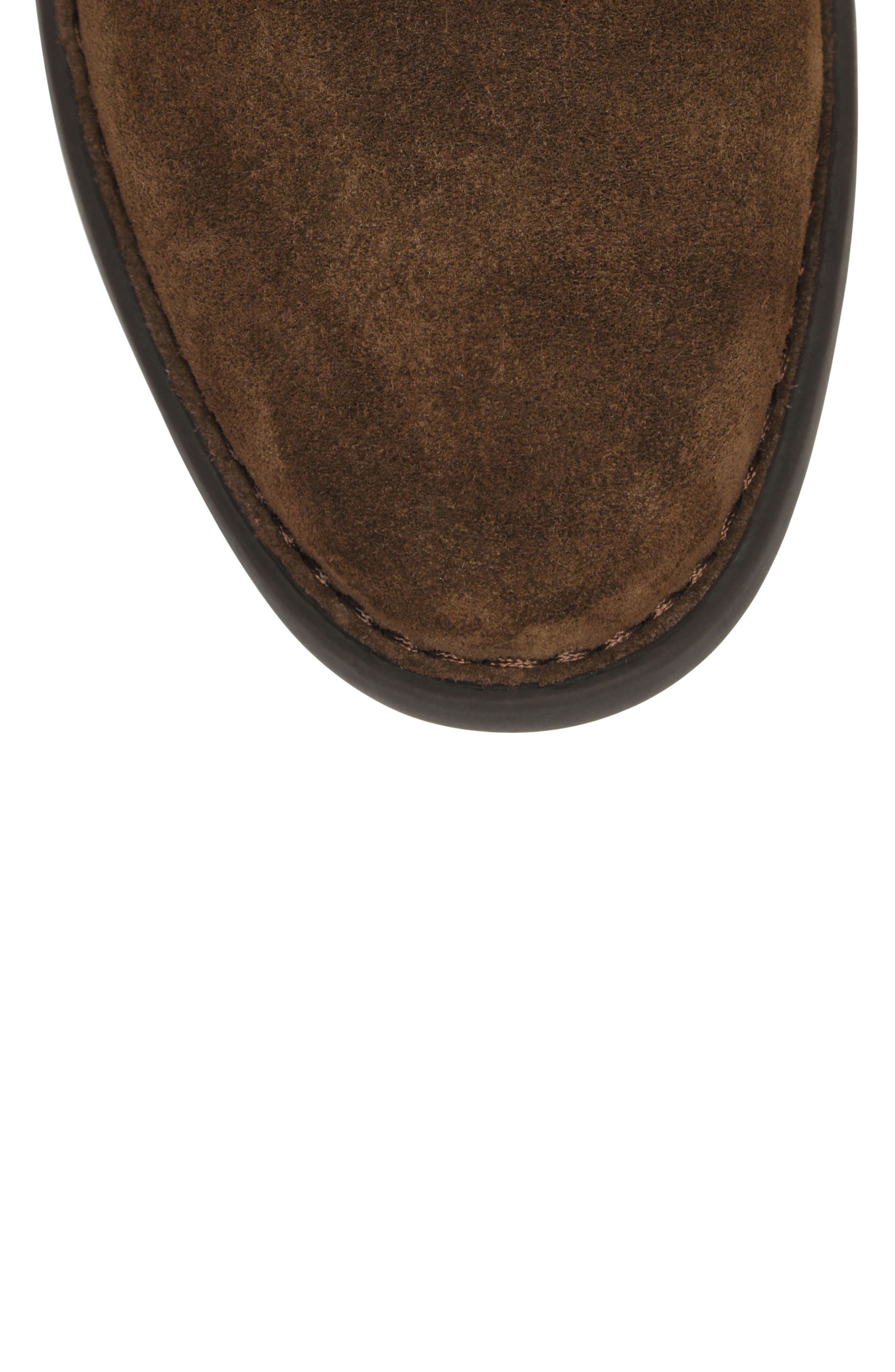 Harding Knee High Boot, Alternate, color, CHOCOLATE SUEDE