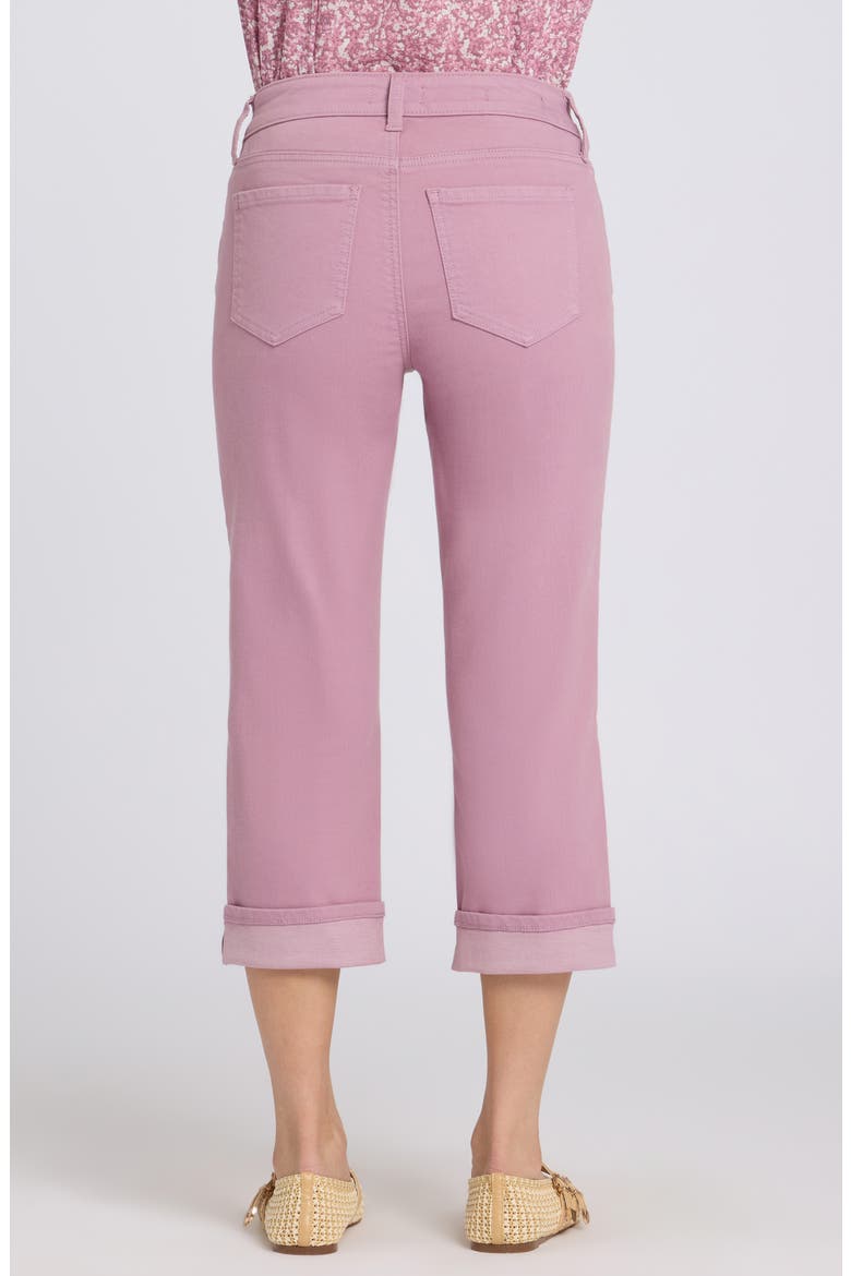 Marilyn Straight Leg Capri Jeans, Alternate, color, DUSKY DAISY