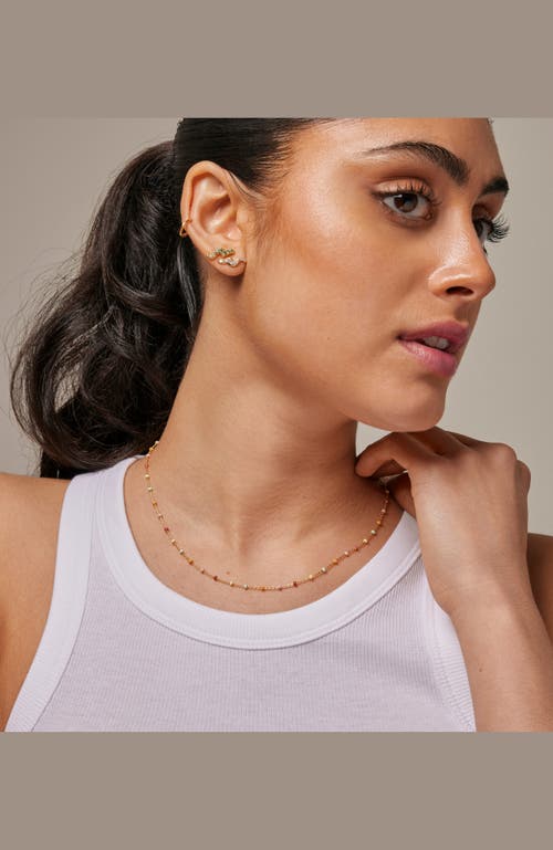 Enamel Copenhagen Lola Necklace In Gold