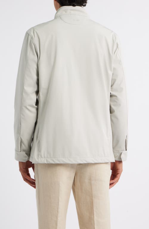 Aurélien Waterproof Field Jacket In Metallic