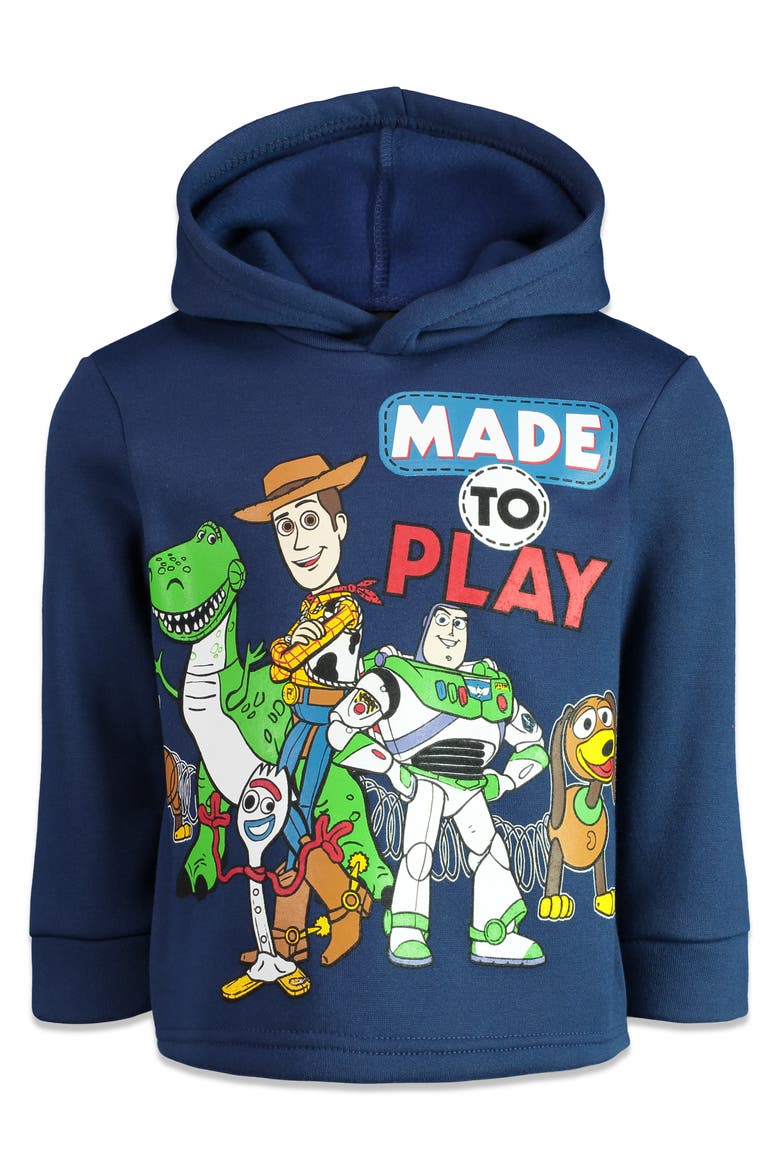 Toy Story Fleece Hoodie and Joggers Set, Alternate, color, Toy Story Navy Grey