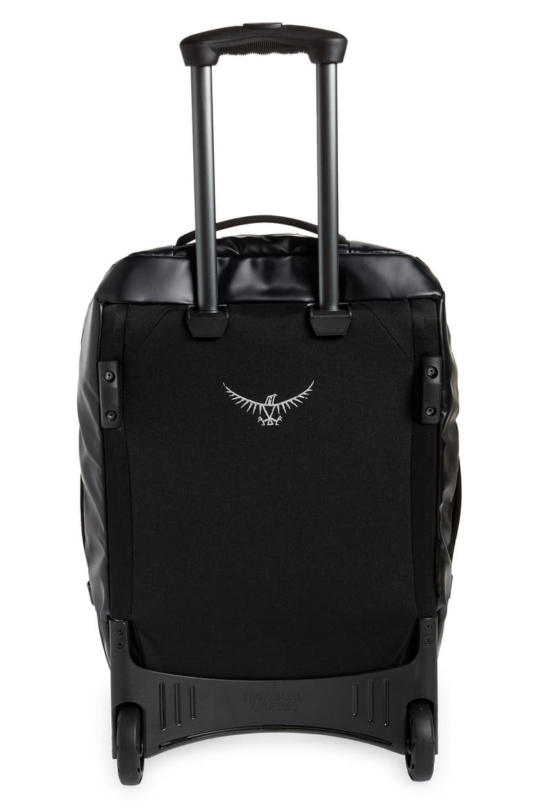 Transporter 22-Inch 40-Liter Wheeled Duffle Bag, Alternate, color, BLACK