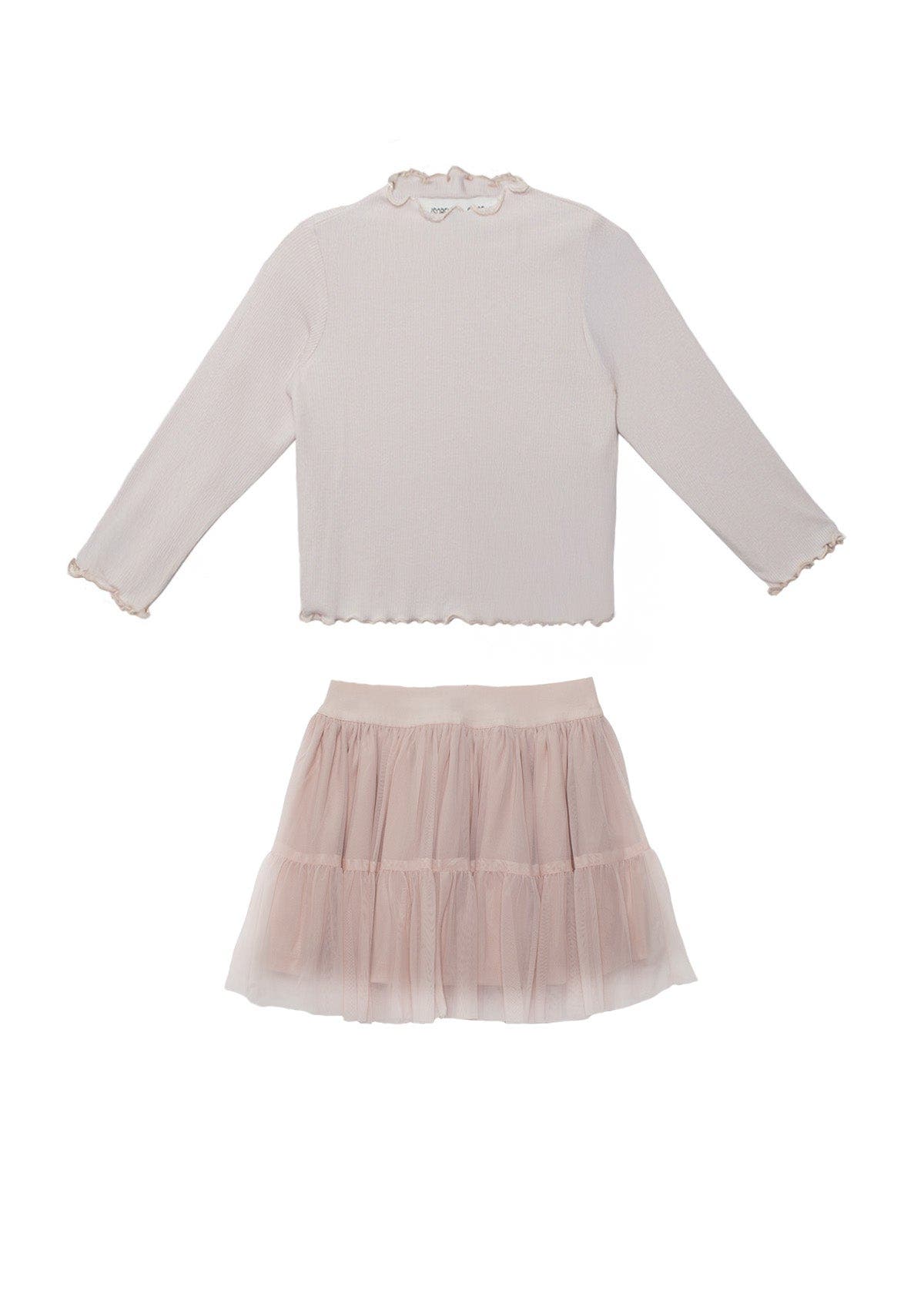 Robe De Fille Isobella & Chloé Corail à Volants - Taille 6X - Neuve Avec étiquettes