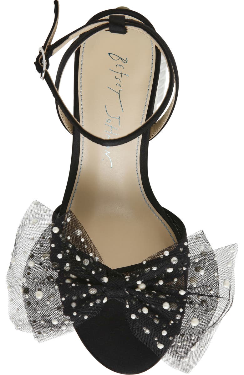 Betsey Johnson Lulu Ankle Strap Platform Sandal, Alternate, color,