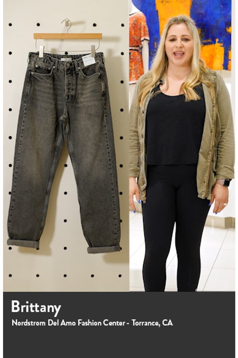Relaxed Fit Straight Leg Jeans video