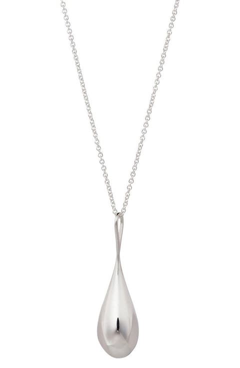 Large WaterDrop Pendant Necklace