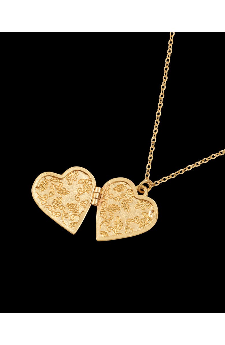 Fable England Swallow Locket, Alternate, color, Multi & Gold