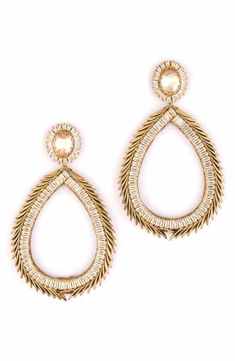 Deepa Gurnani Sydney Drop Earrings