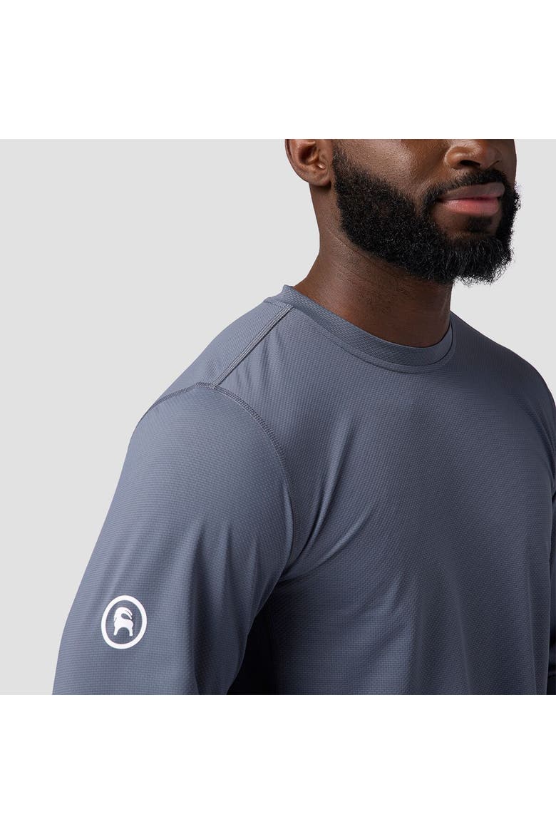 Tahoe Sun Long-Sleeve Crew Shirt - Men's, Alternate, color, Turbulence
