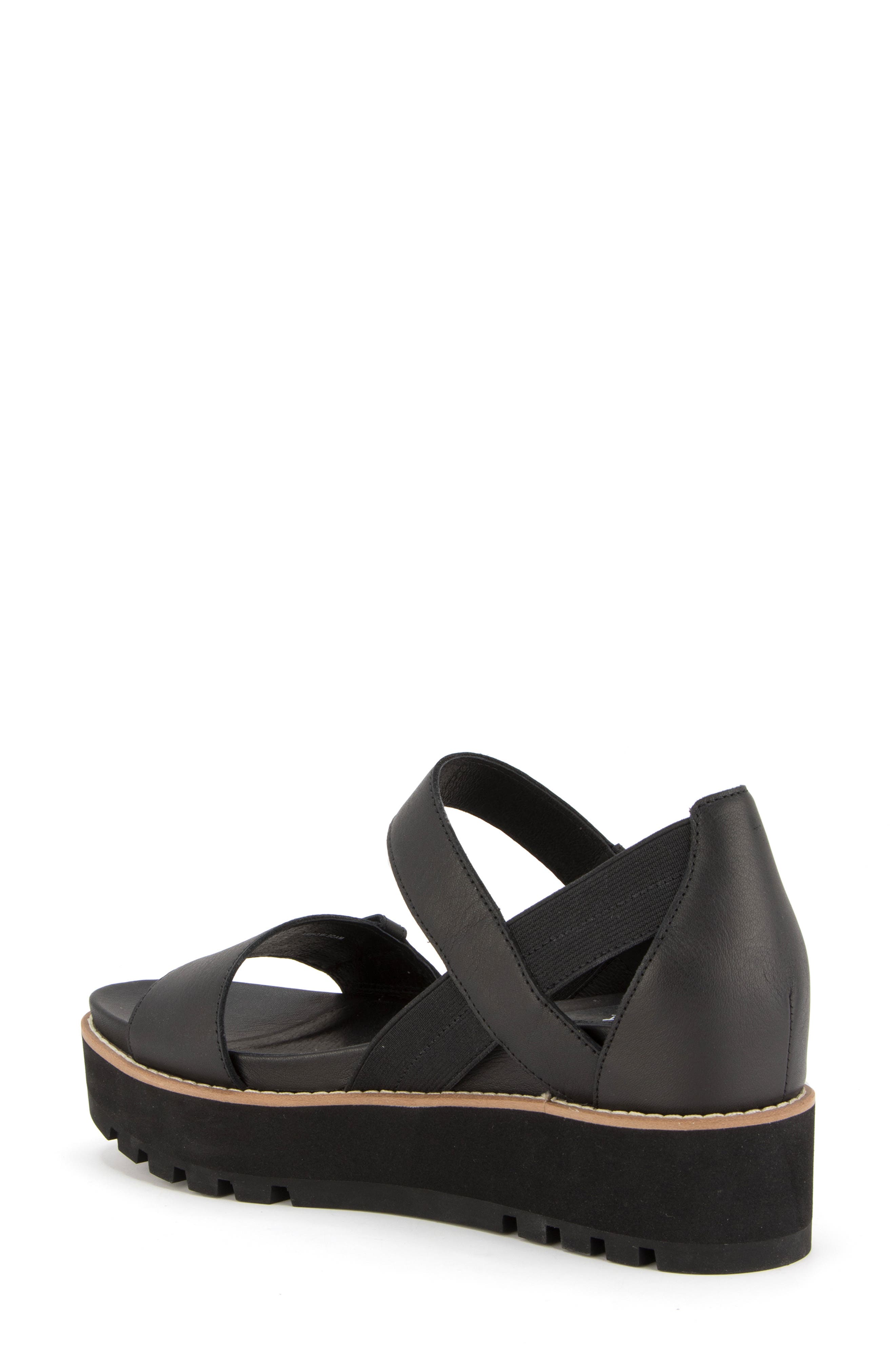 Eileen Fisher Luck Platform Sandal, Alternate, color, 