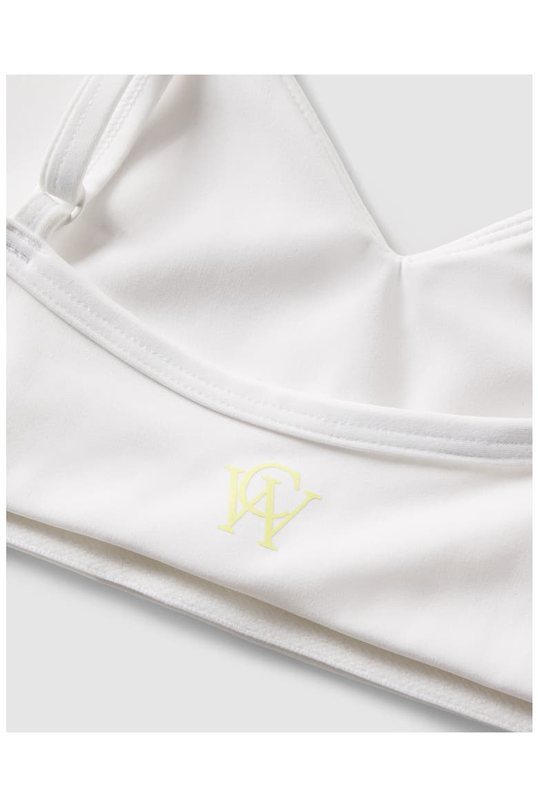 Isla Sports Bra, Alternate, color, WHITE